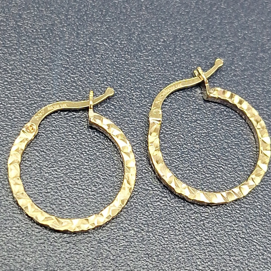 ARRACADAS ORO 14K 1.2 (NUEVO)