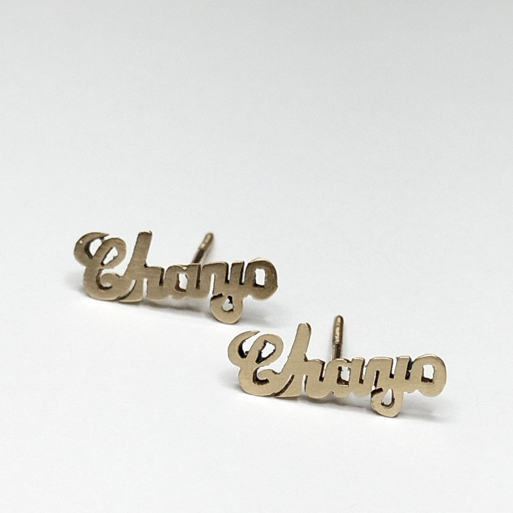 BROQUELES PAR ORO 14 K 0,80 GRMS (SEMINUEVO)