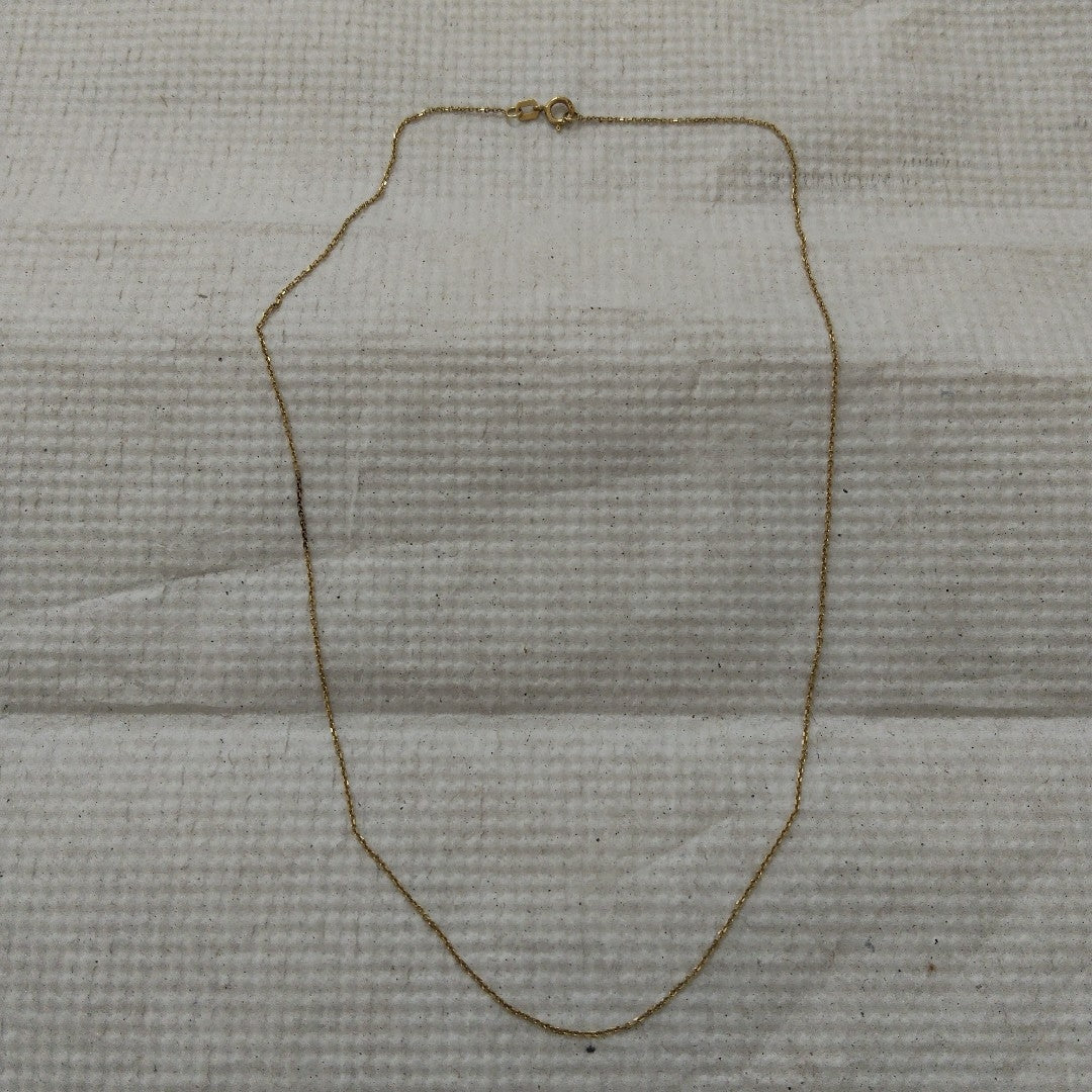 CADENA ORO 14 K 0,90 GRMS (SEMINUEVO)