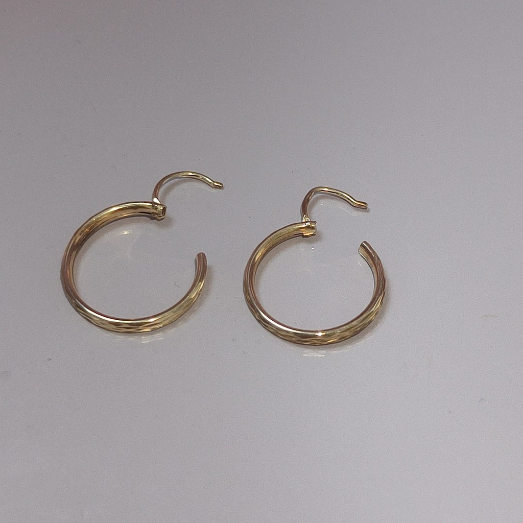 ARRACADAS PAR ORO 10 K 1.4 GRMS (SEMINUEVO)