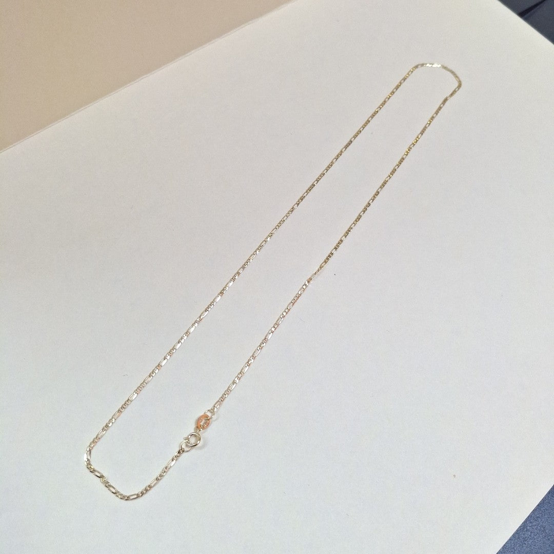 CADENAS CARTIER 3 1 AMARILLA ORO 14K 1.9 (NUEVO)