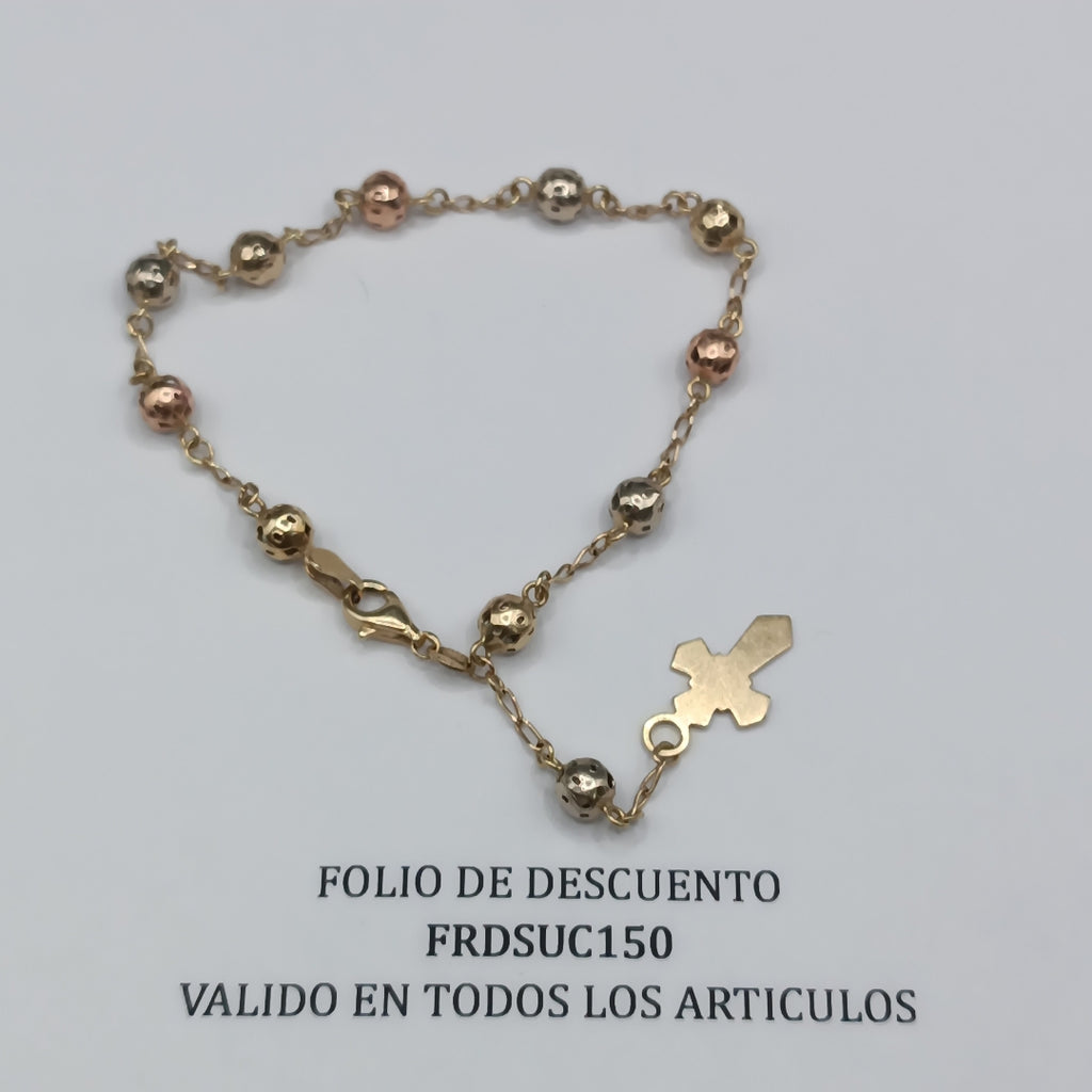 PULSERA ORO 14 K 4.3 GRMS (SEMINUEVO)