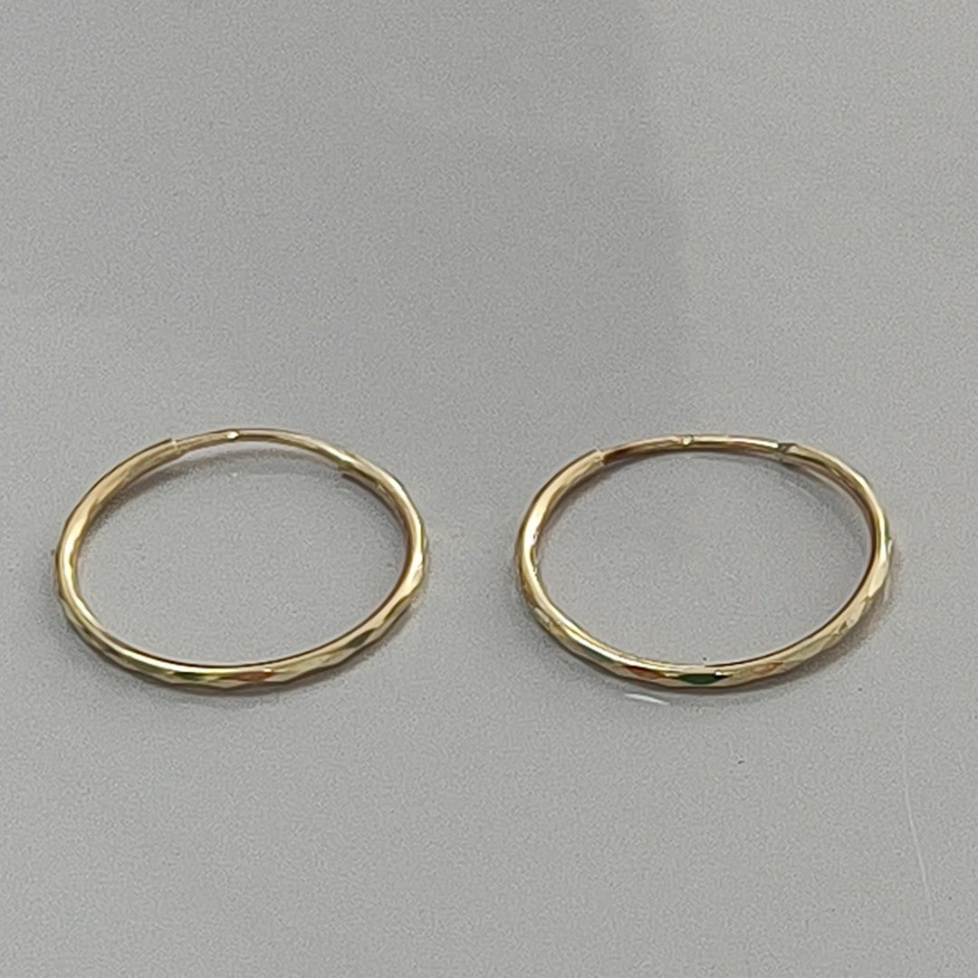 ARRACADAS PAR ORO 10 K 1 GRMS (SEMINUEVO)