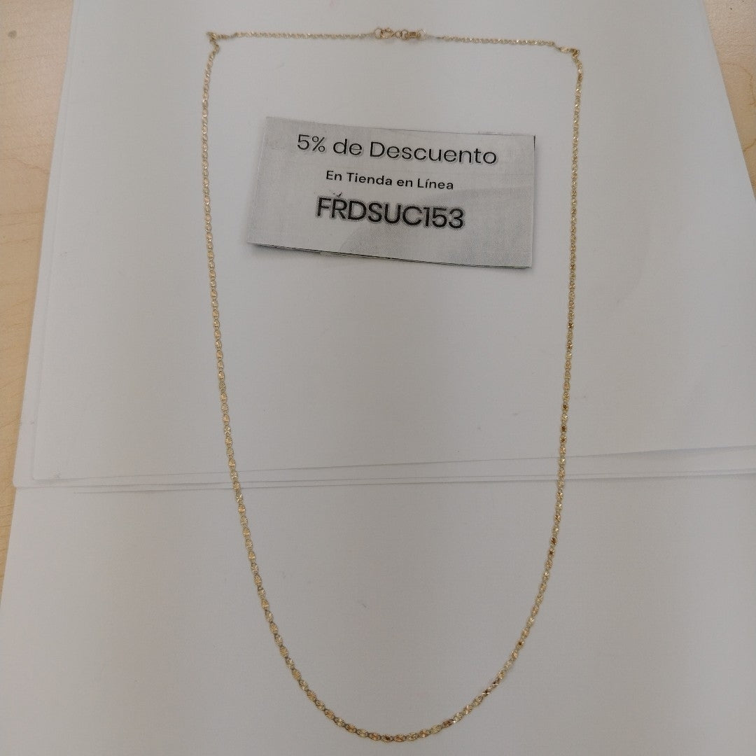 CADENA ORO 10 K 1.9 GRMS (SEMINUEVO)