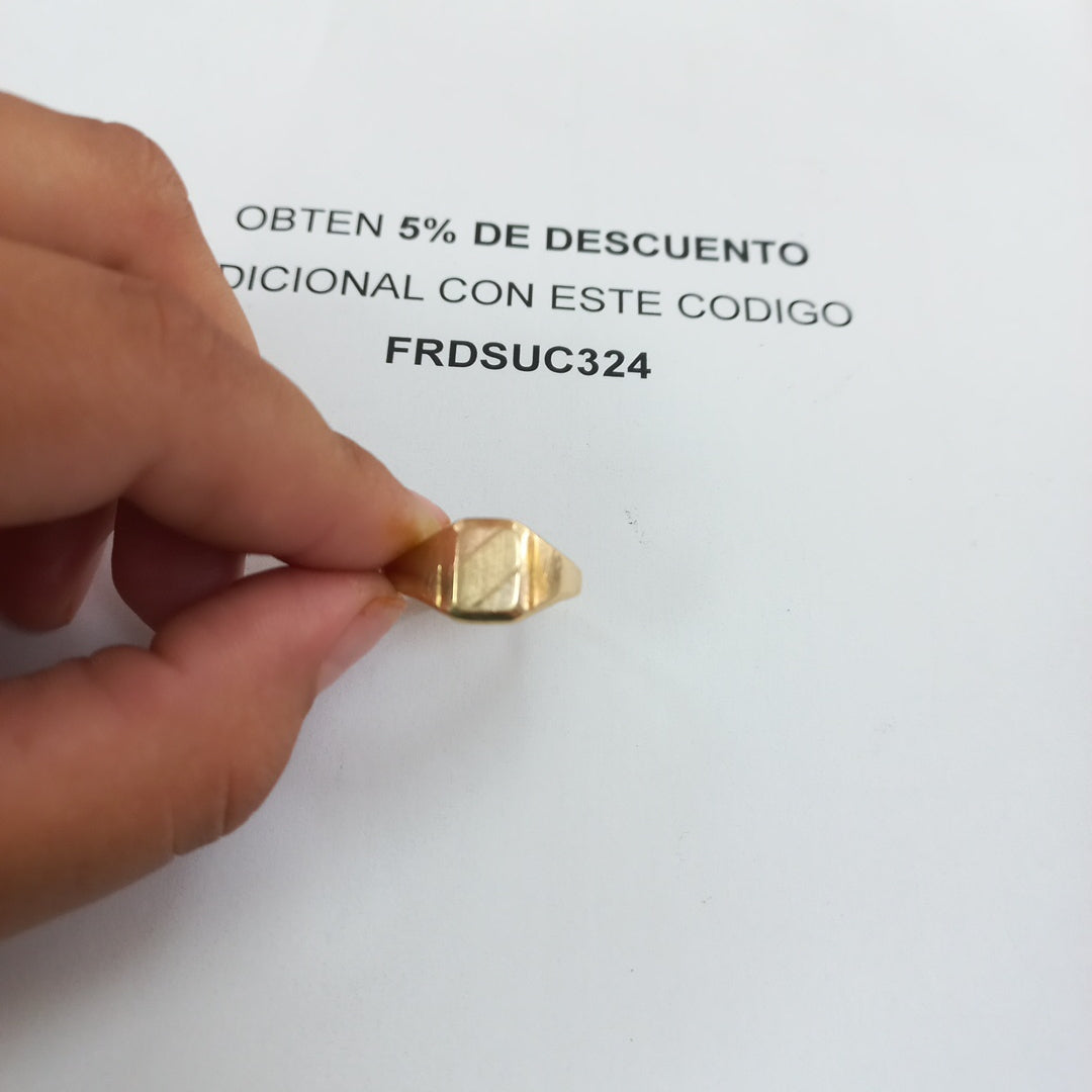 ANILLITO ORO 10 K 2.6 GRMS (SEMINUEVO)