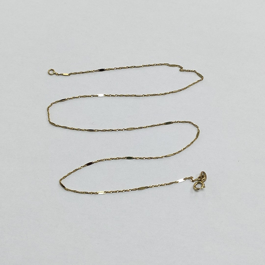 CADENA ORO 10 K 0.6 GRMS (SEMINUEVO)
