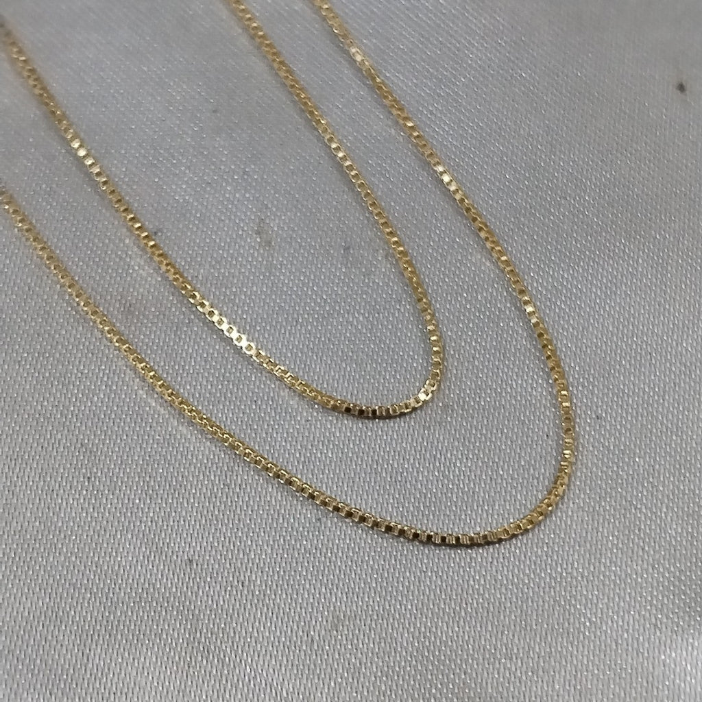 CADENA VENECIANO 14K 55 CM 1.7 GR (NUEVO)