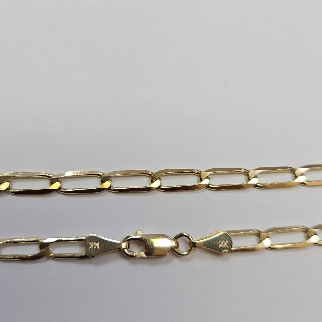 CADENA ESLABONES 14K 55 CM 11 GR (NUEVO)