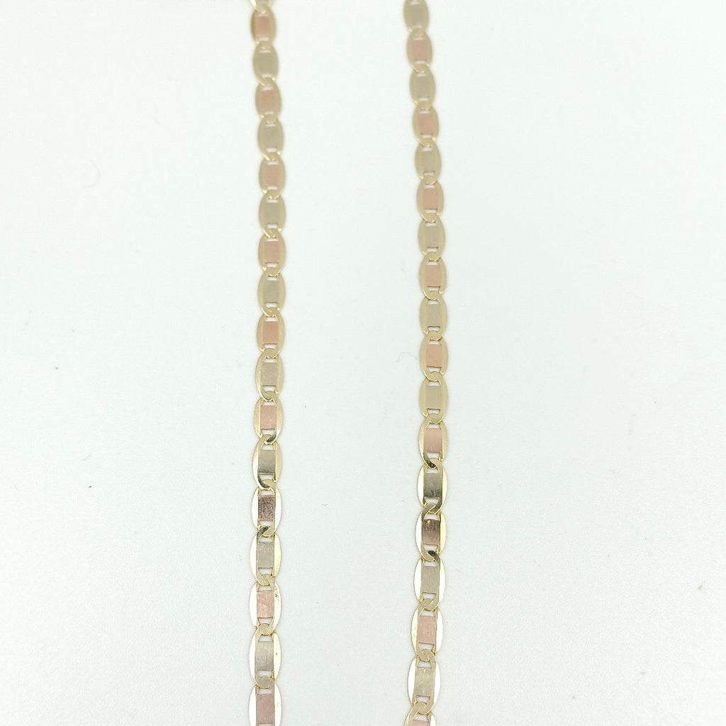 CADENAS VALENTINA/ESPEJO ORO 14K 10.8 (NUEVO)