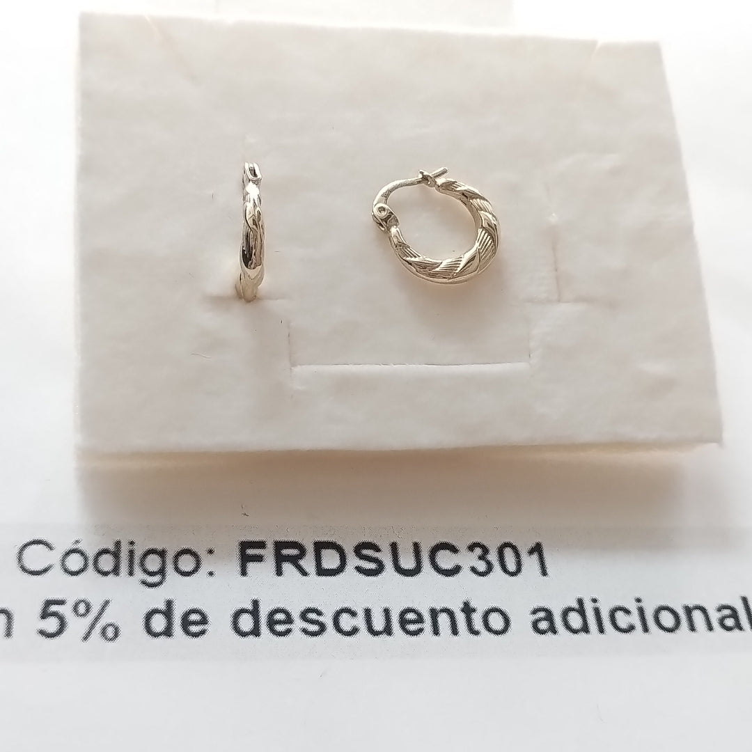 ARRACADAS ORO 10K 1 (NUEVO)