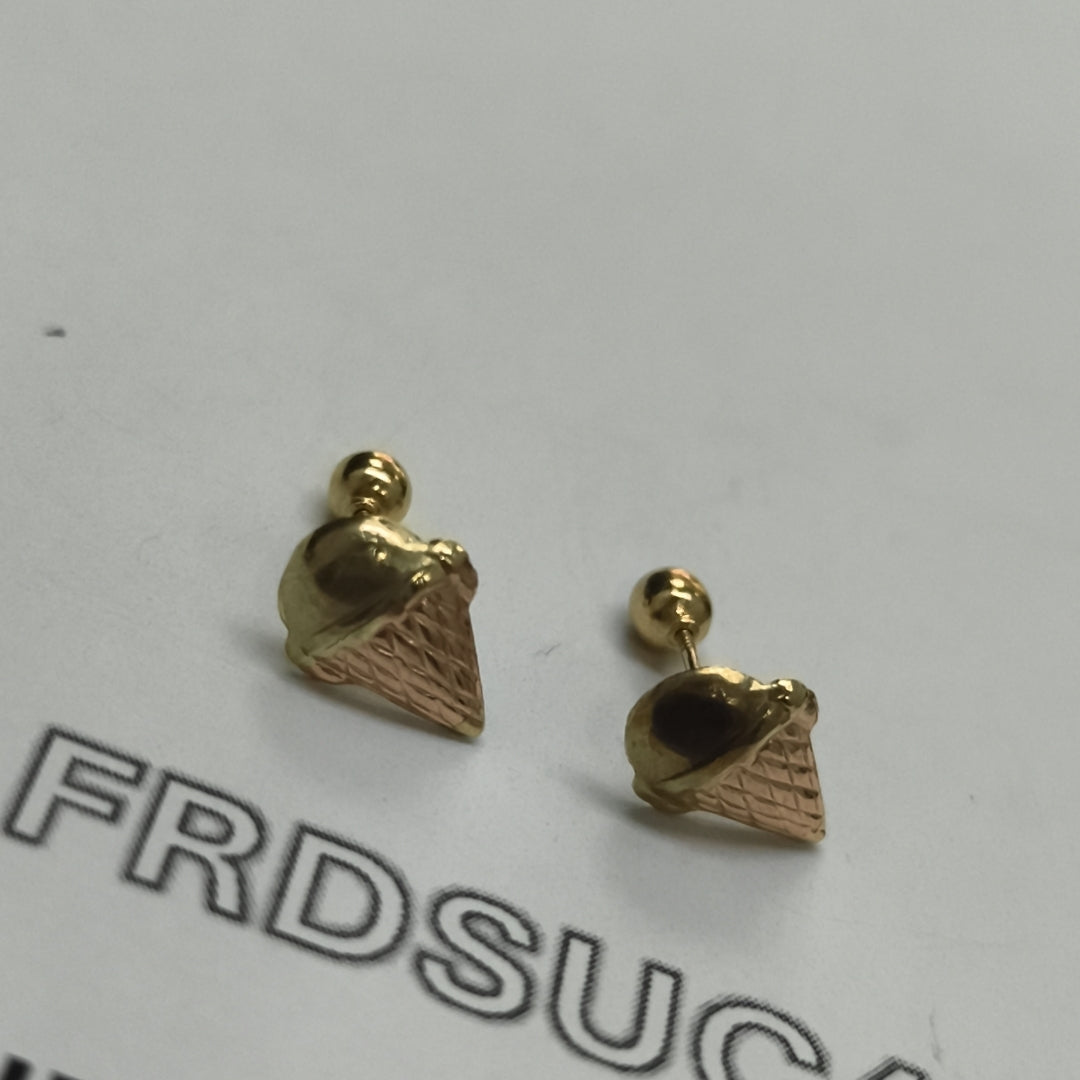 BROQUELES PAR ORO 10 K 0.4 GRMS (SEMINUEVO)