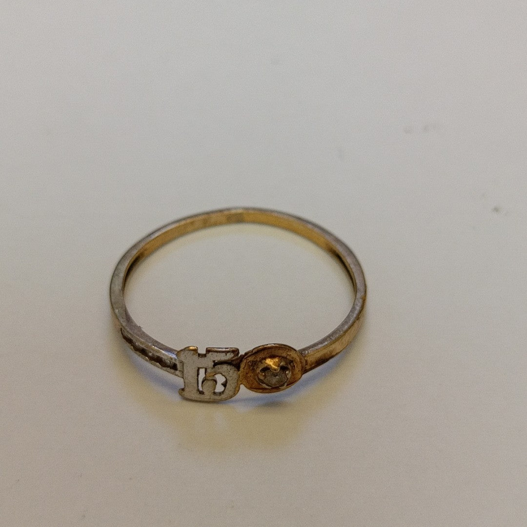 ANILLITO ORO 10 K 0.9 GRMS (SEMINUEVO)