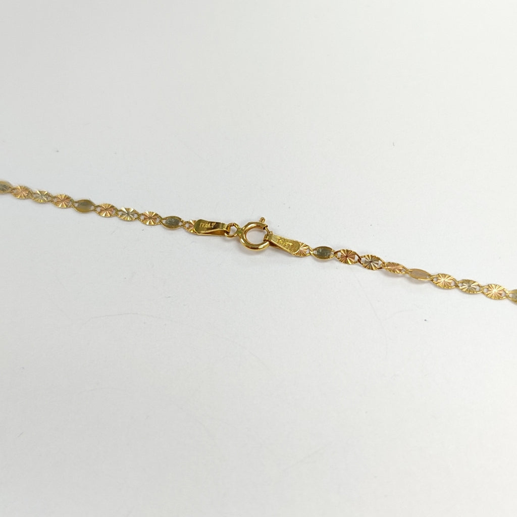 CADENA ORO 14 K 1.6 GRMS (SEMINUEVO)