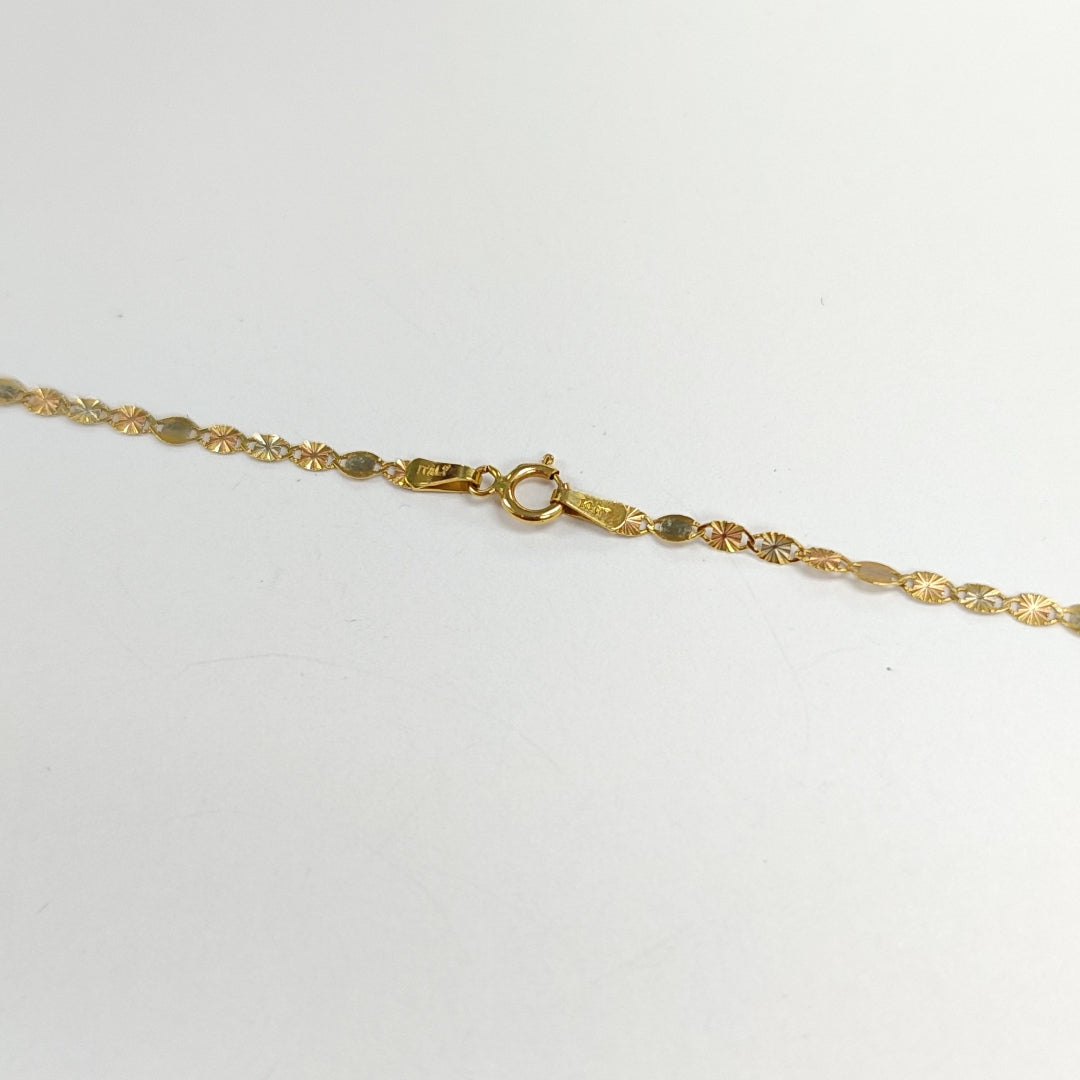 CADENA ORO 14 K 1.6 GRMS (SEMINUEVO)
