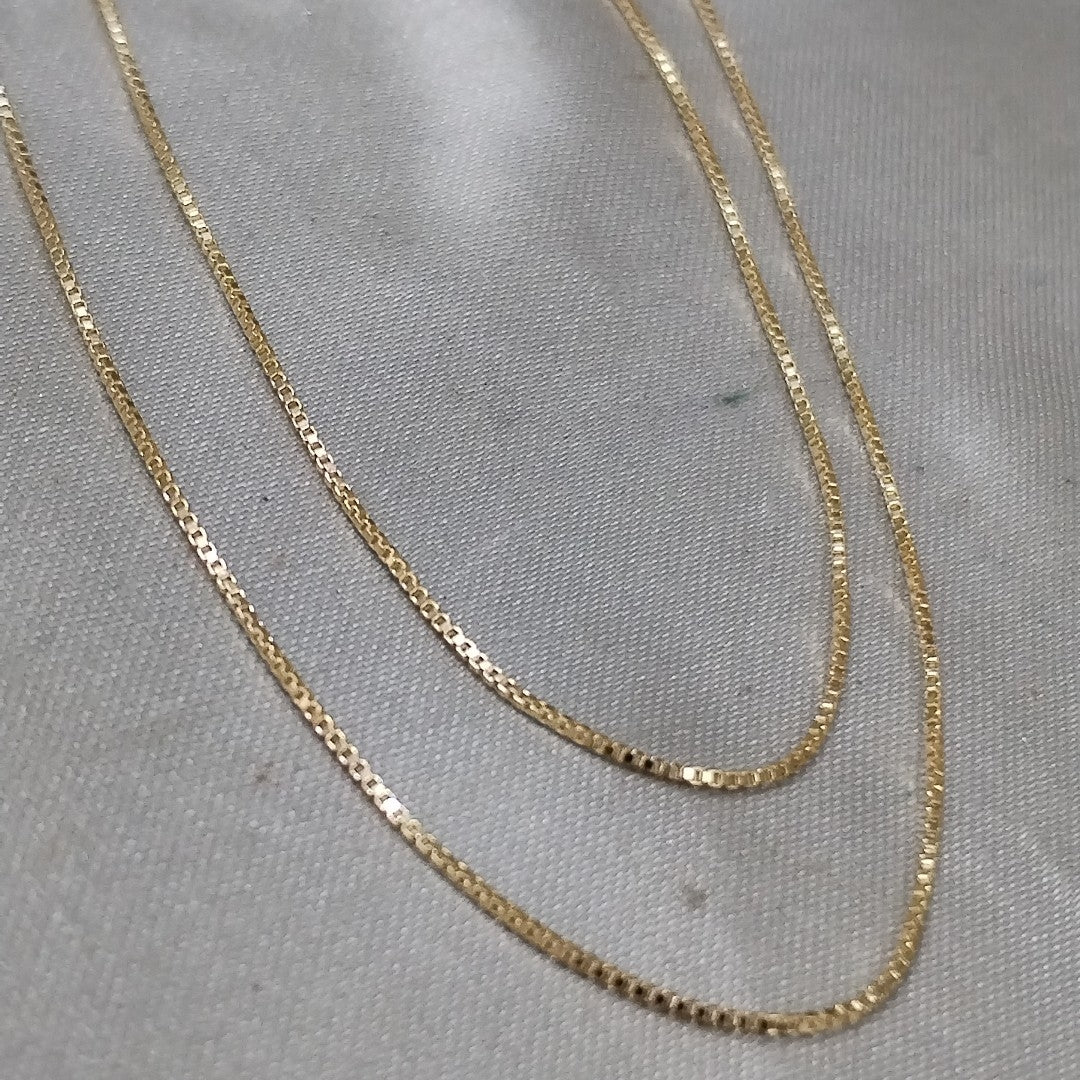 CADENA VENECIANO 14K 55 CM 1.7 GR (NUEVO)