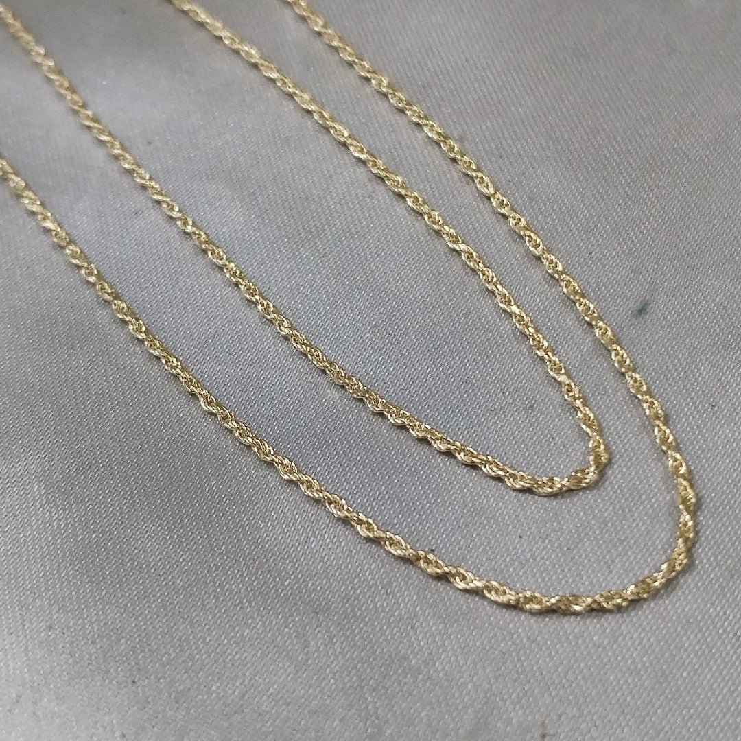 CADENA TORZAL 14K 55 CM 3 GR (NUEVO)