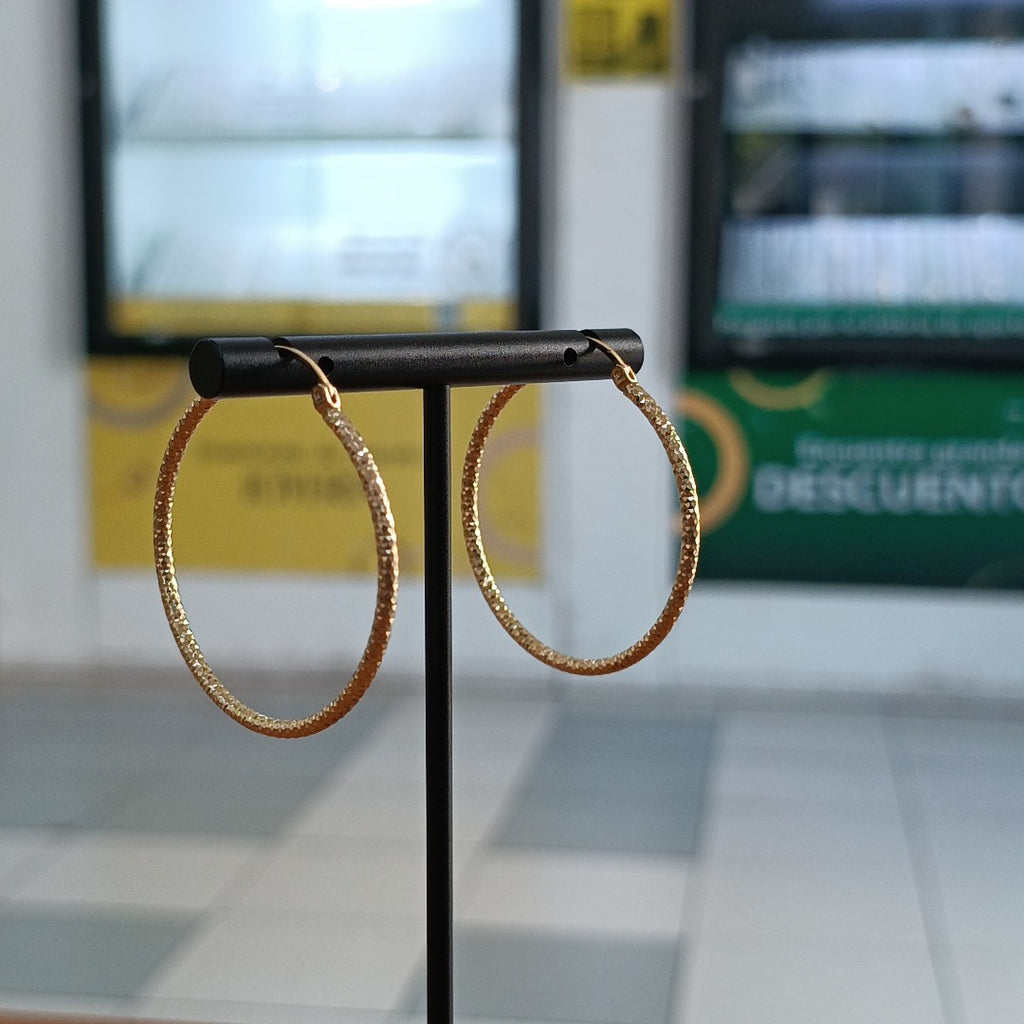 ARRACADAS PAR ORO 10 K 2.9 GRMS (SEMINUEVO)