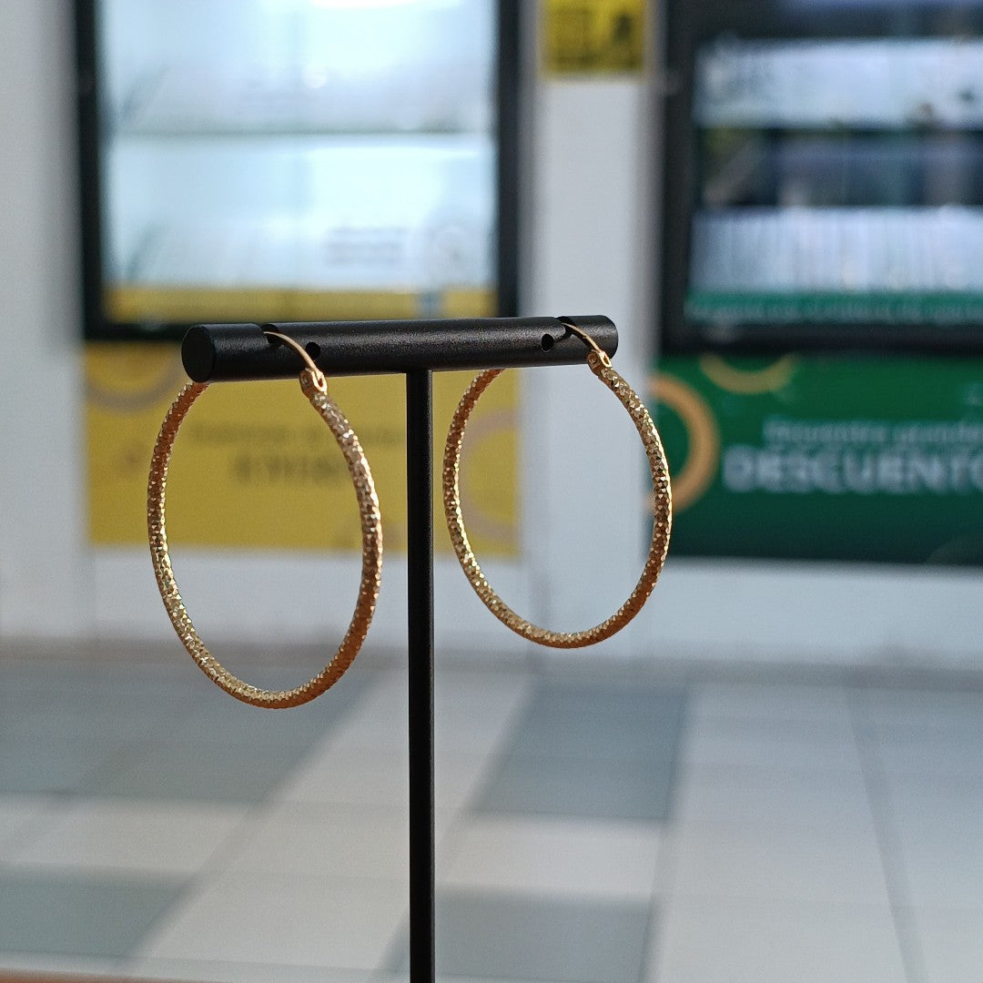 ARRACADAS PAR ORO 10 K 2.9 GRMS (SEMINUEVO)