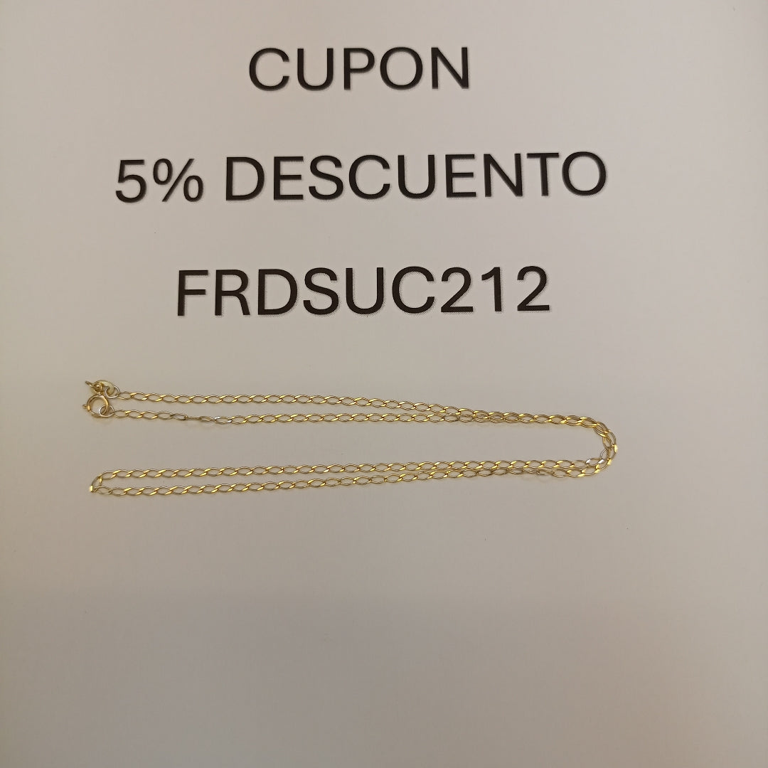CADENA ORO 10 K 1.8 GRMS (SEMINUEVO)