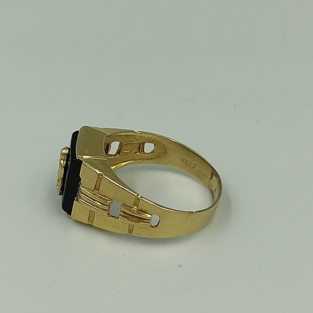 ANILLO ORO 14 K 6,50 GRMS (SEMINUEVO)