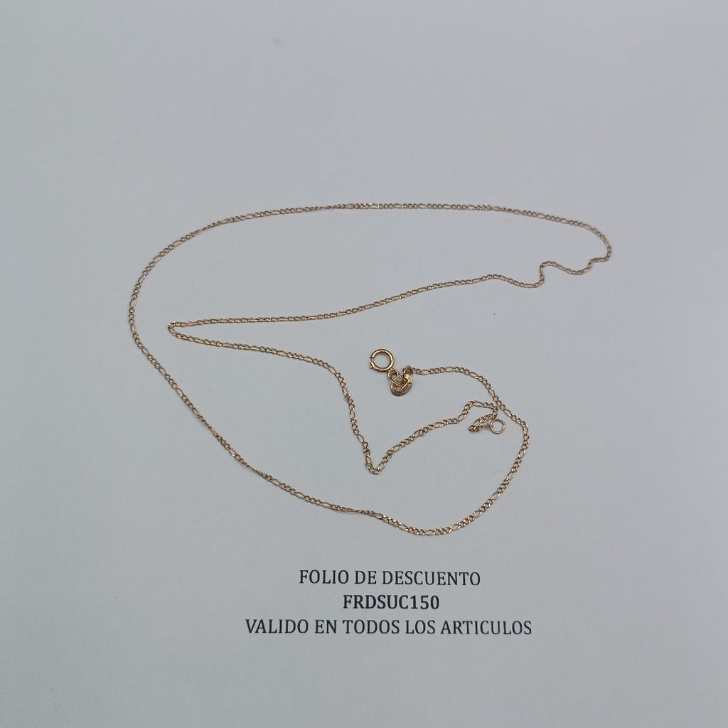 CADENA ORO 10 K 1.3 GRMS (SEMINUEVO)