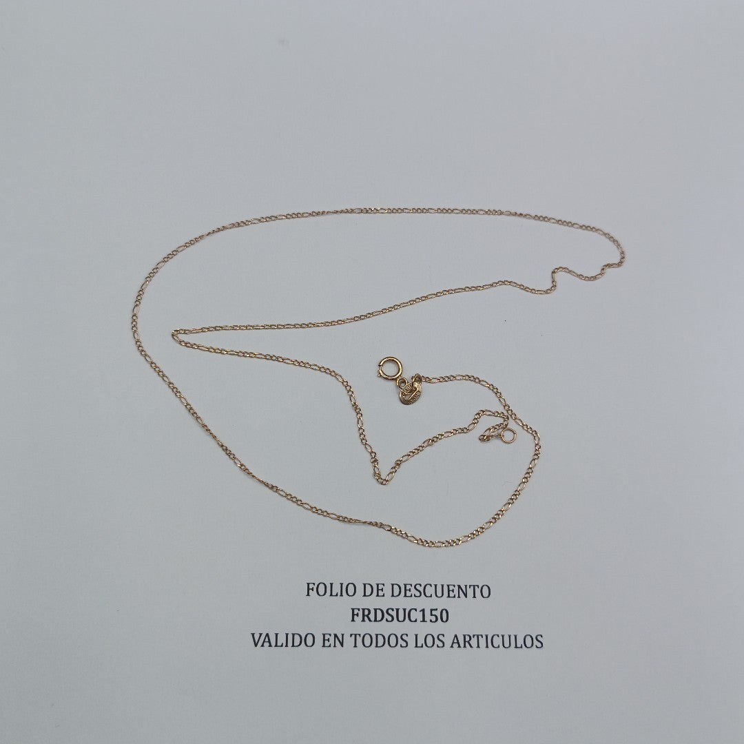CADENA ORO 10 K 1.3 GRMS (SEMINUEVO)