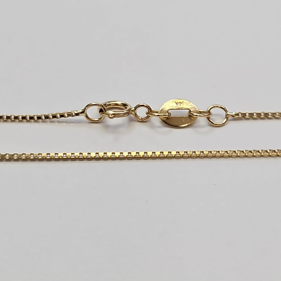 CADENA VENECIANO 14K 60 CM 2.7 GR (NUEVO)