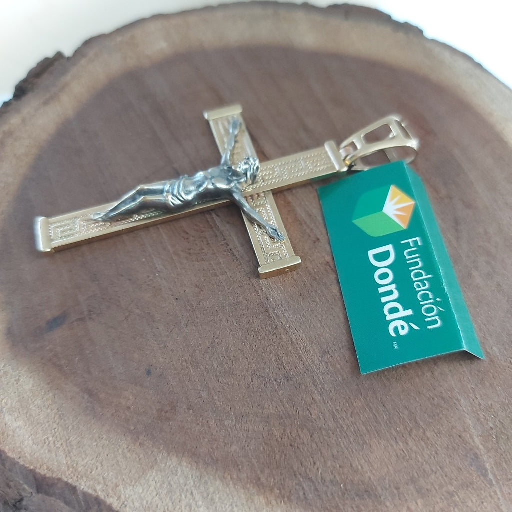 CRUCIFIJO ORO 14 K 8.3 GRMS (SEMINUEVO)