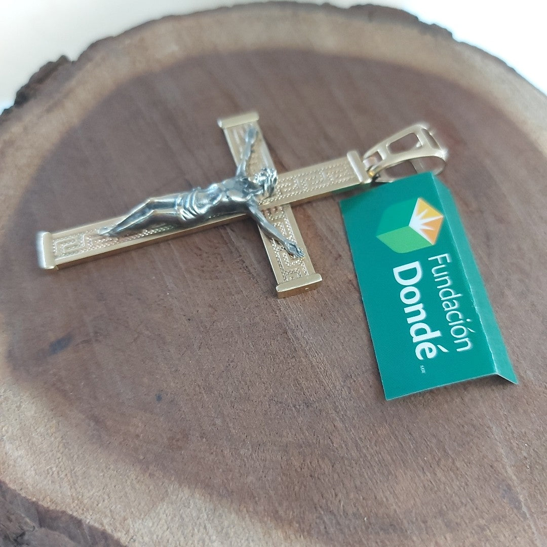 CRUCIFIJO ORO 14 K 8.3 GRMS (SEMINUEVO)