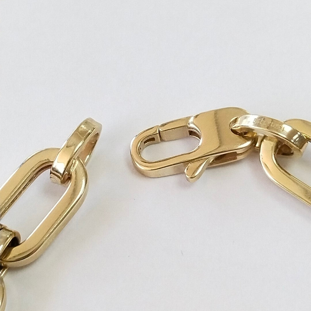 PULSERAS CABALLERO ORO 14K 9.3 (NUEVO)