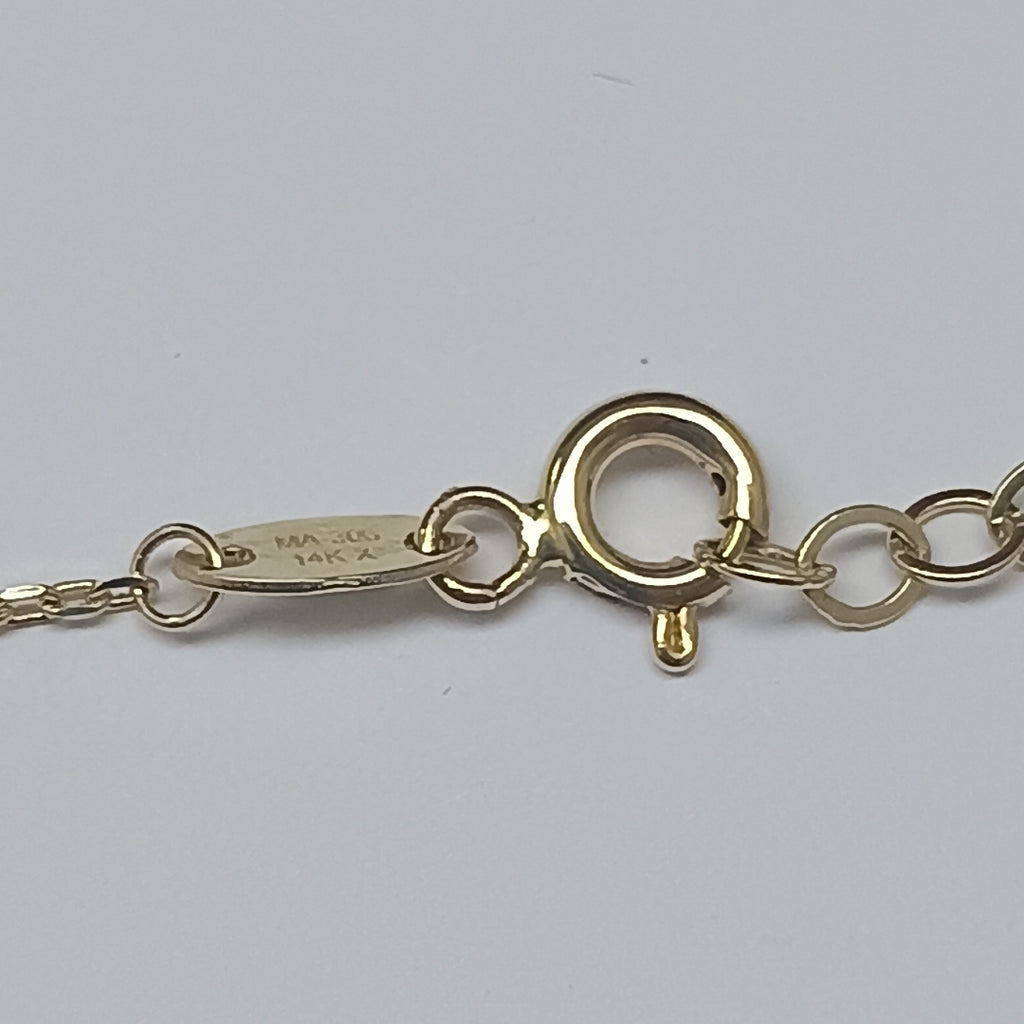 GARGANTILLAS ORO 14K 3 (NUEVO)