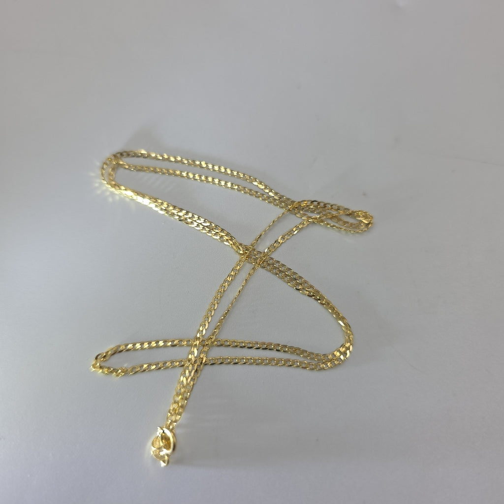 CADENAS BARBADA AMARILLA ORO 14K 2.2 (NUEVO)