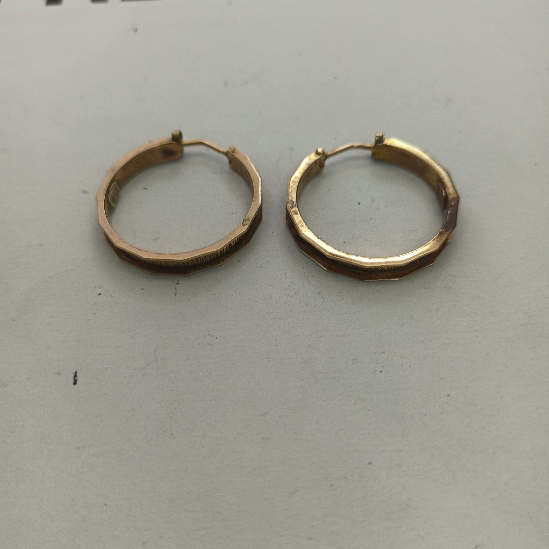 ARRACADAS PAR ORO 8 K 3.3 GRMS (SEMINUEVO)