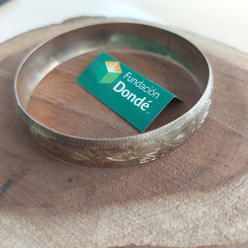 PULSERA RIGIDA ORO 10 K 14,60 GRMS (SEMINUEVO)