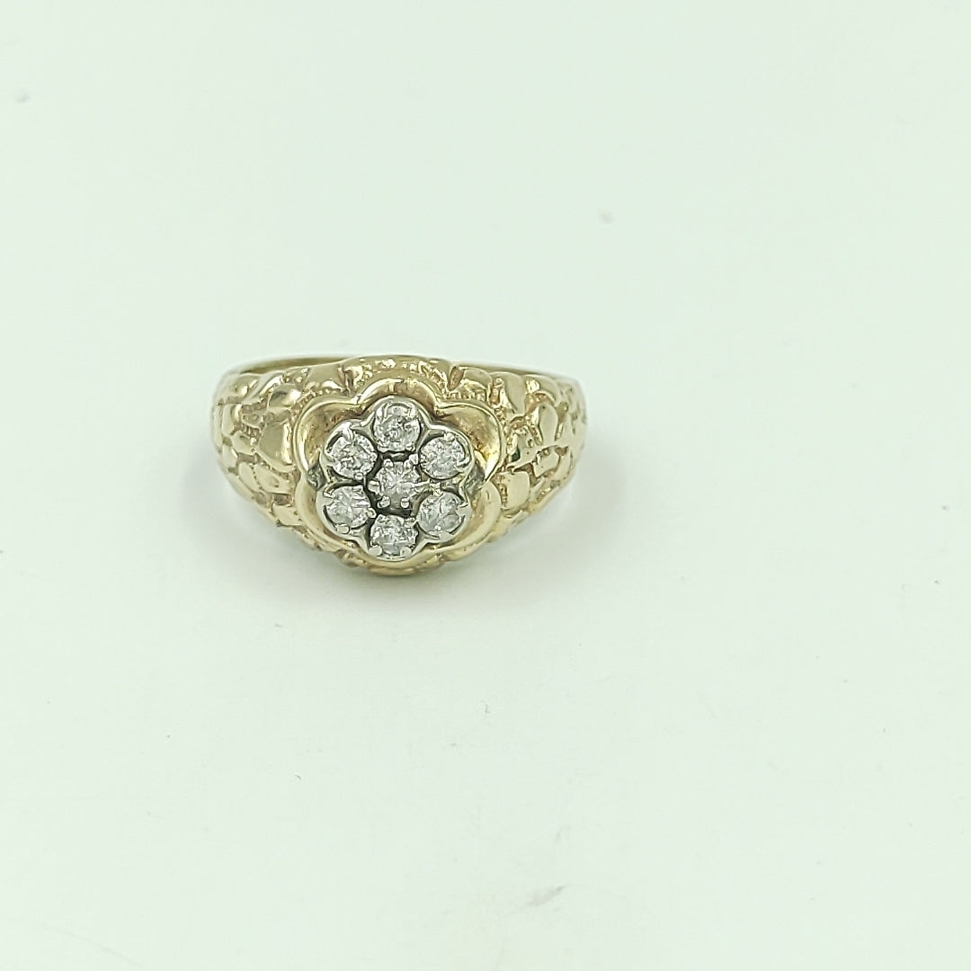 ANILLO ORO 10 K 5,80 GRMS (SEMINUEVO)
