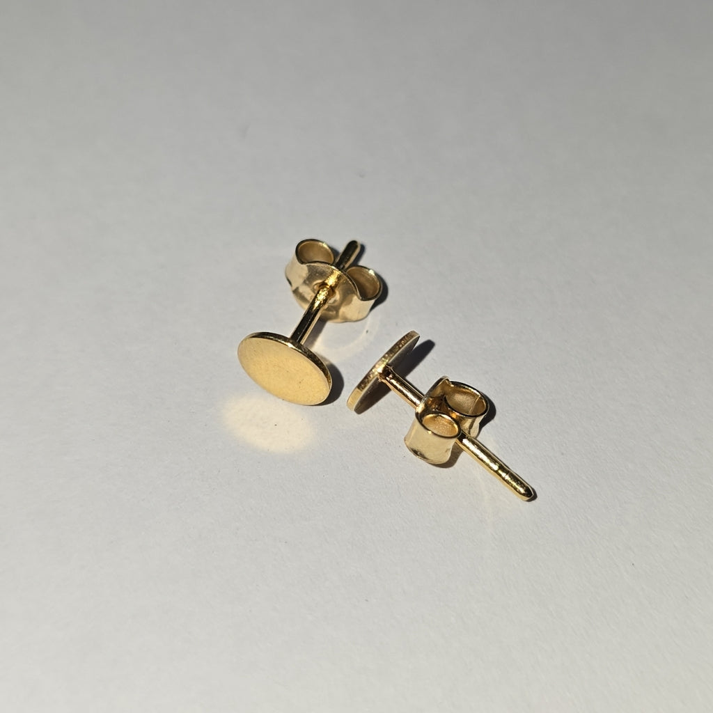 BROQUELES PAR ORO 14 K 0,70 GRMS (SEMINUEVO)