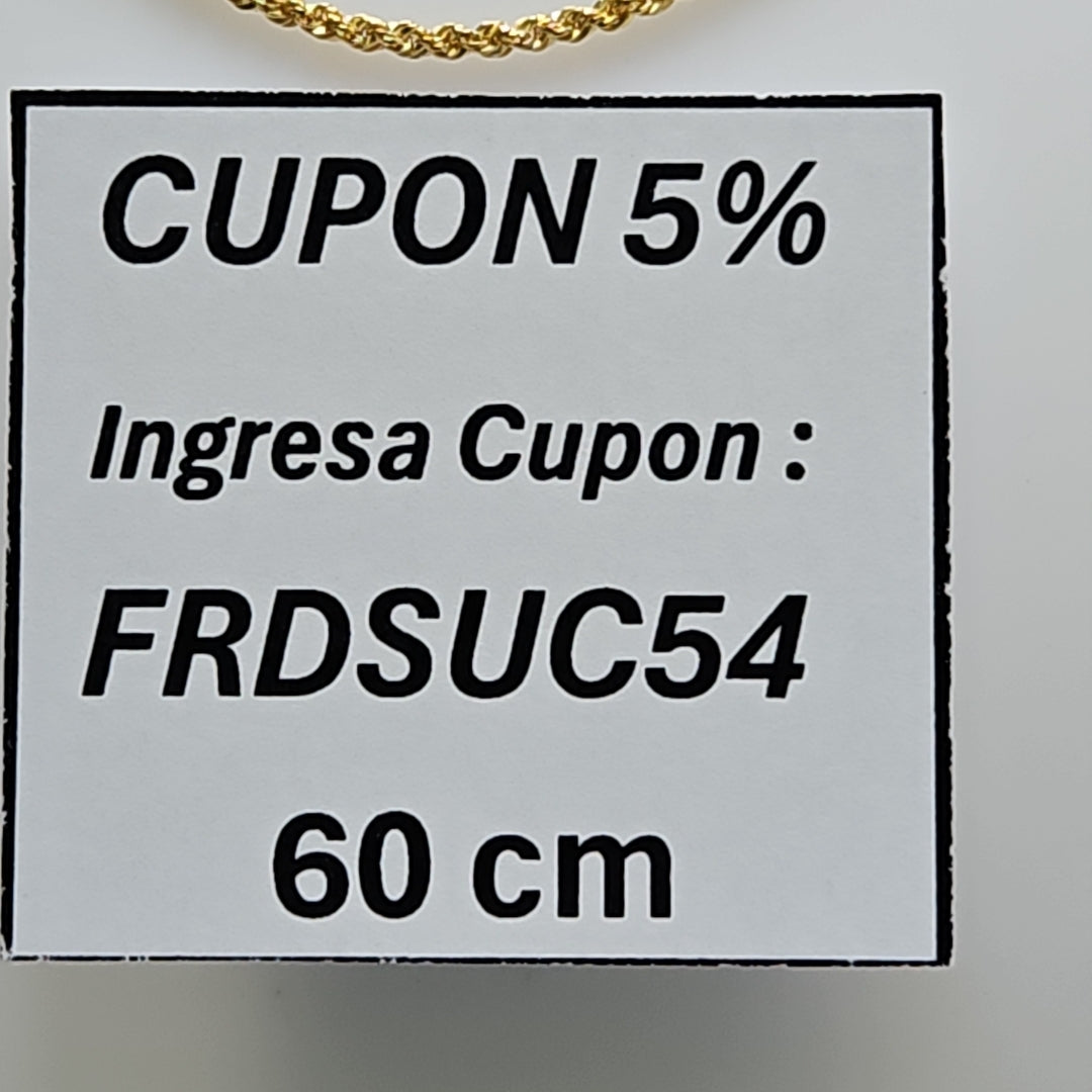 CADENAS TORSAL ORO 14K 1.8 (NUEVO)