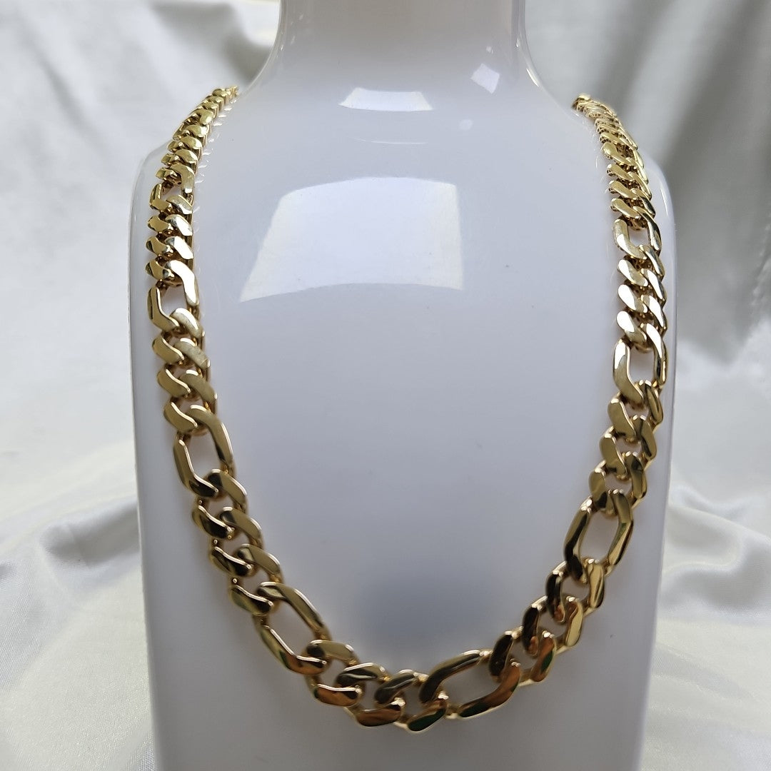 CADENAS CARTIER 3 1 AMARILLA ORO 14K 32.3 (NUEVO)