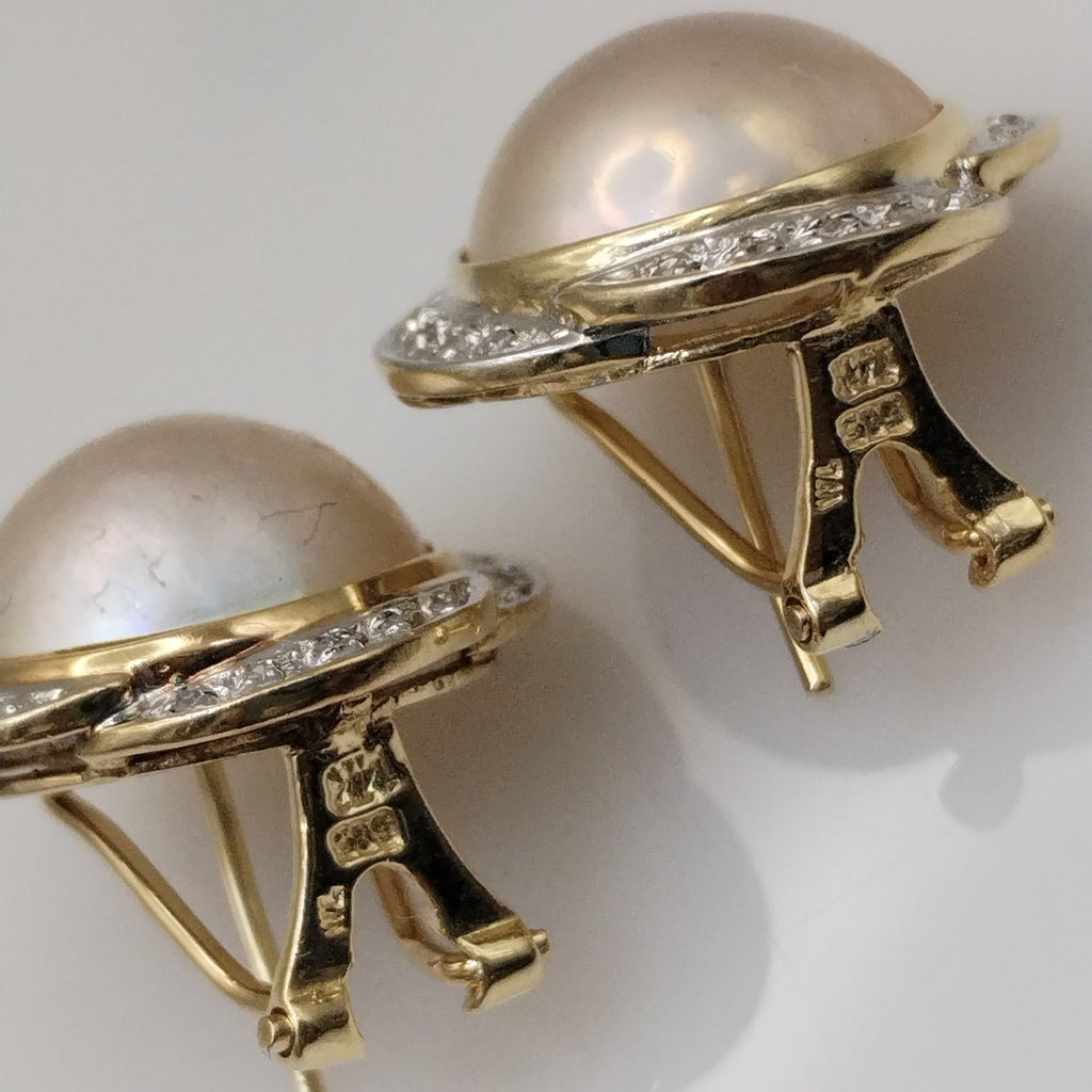 ARETES PAR ORO 14 K 8,60 GRMS (SEMINUEVO)