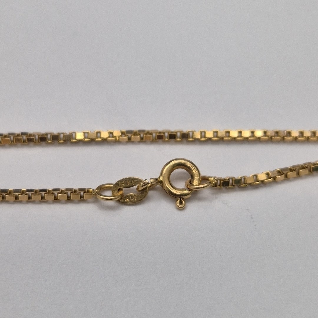 GARGANTILLA ORO 14 K 6.5 GRMS (SEMINUEVO)