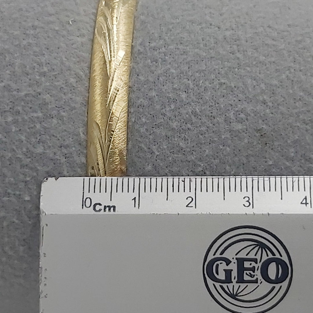 PULSERA RIGIDA ORO 14 K 9.2 GRMS (SEMINUEVO)