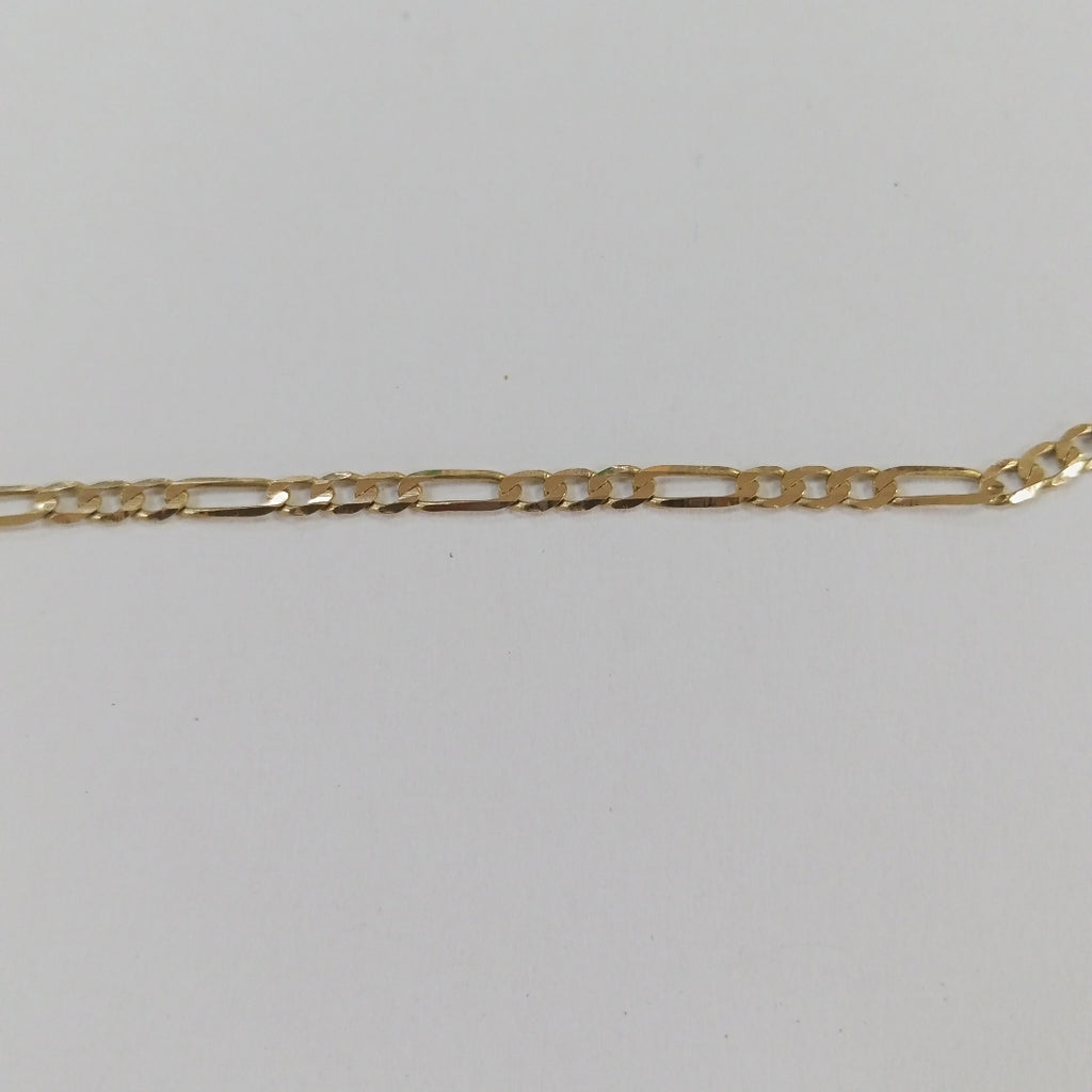 PULSERA TEJIDO 3X1 14K 18 CM 2.6 GR (NUEVO)