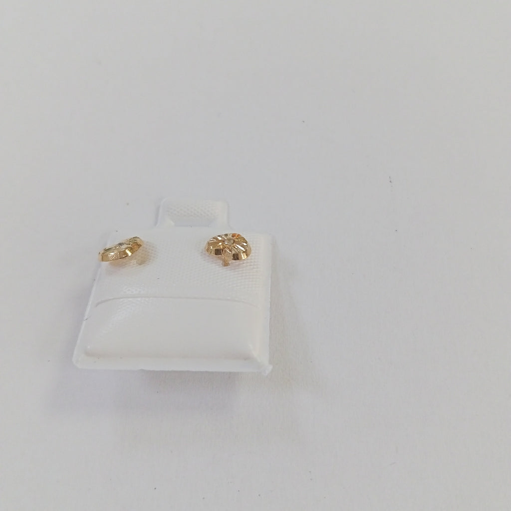BROQUELES BROQUEL FIG CORAZON C CIRCONIA 14K 0.2603 GR (NUEVO)