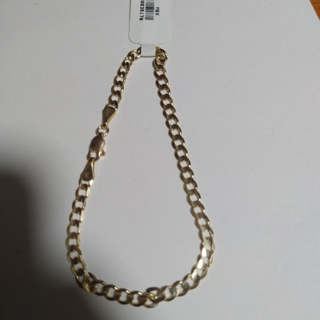 PULSERA BARBADA 14K 21 CM 5 GR (NUEVO)