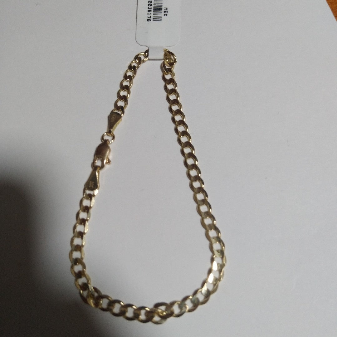 PULSERA BARBADA 14K 21 CM 5 GR (NUEVO)