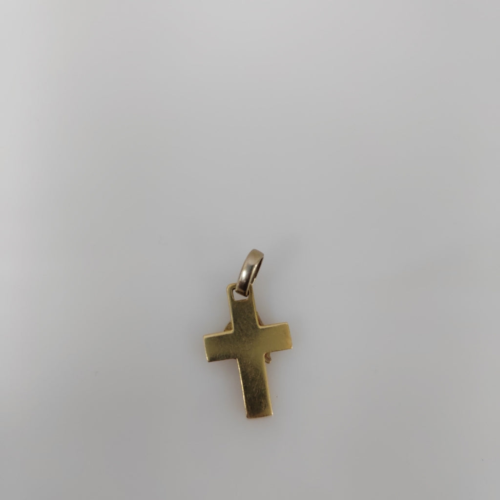 CRUZ, DIJE ORO 14 K 1.6 GRMS (SEMINUEVO)