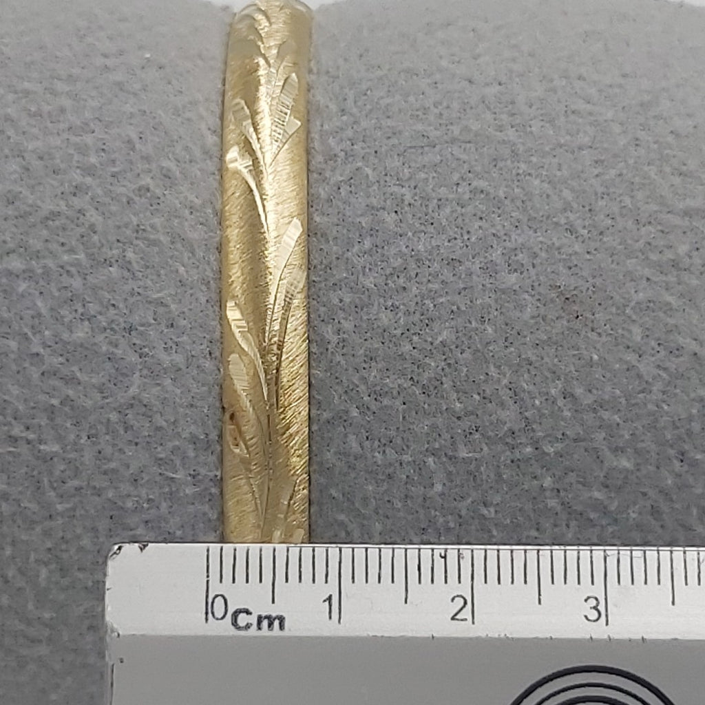 PULSERA RIGIDA ORO 14 K 9.1 GRMS (SEMINUEVO)