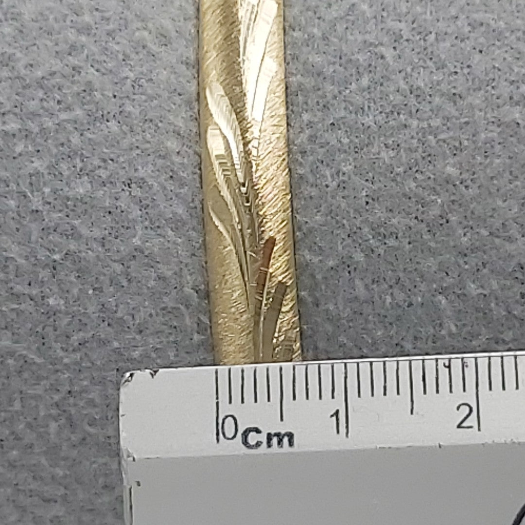 PULSERA RIGIDA ORO 14 K 9 GRMS (SEMINUEVO)