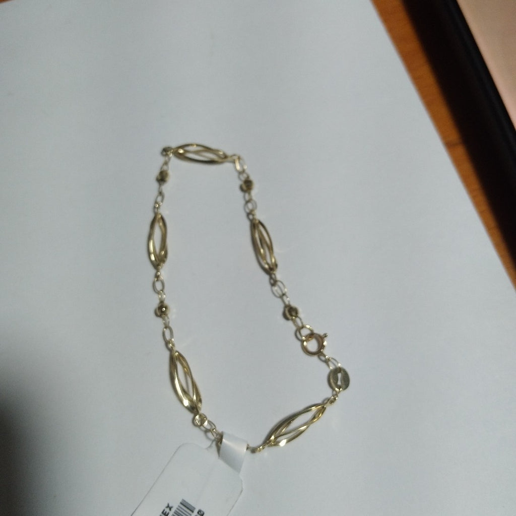 PULSERA ESPECIAL 14K 18 CM 2 GR (NUEVO)