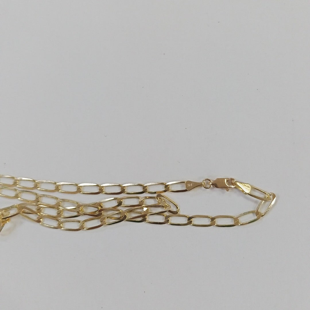 CADENA ESLABON 14K 60 CM 11.8 GR (NUEVO)